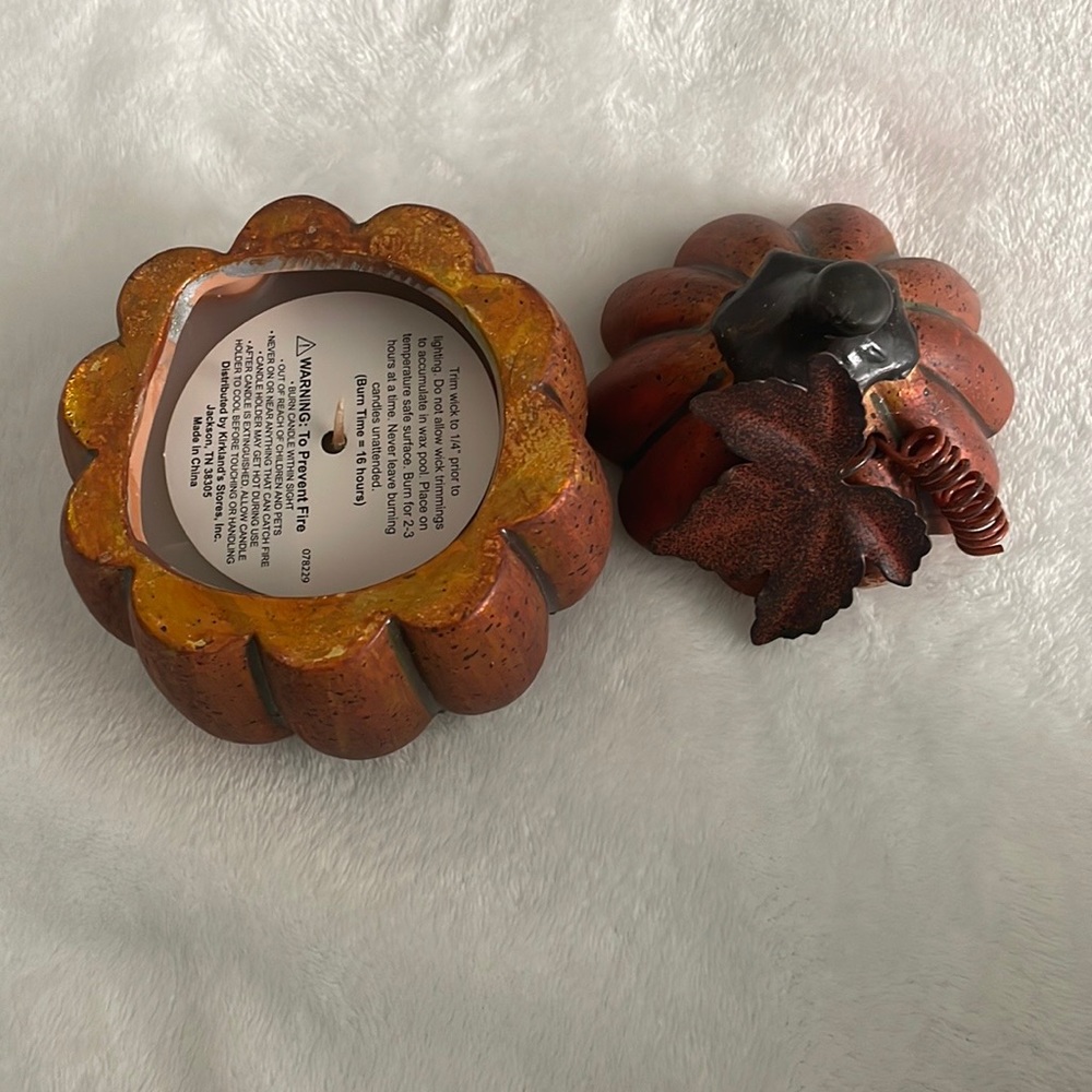 Kirkland Home Pumpkin Candle